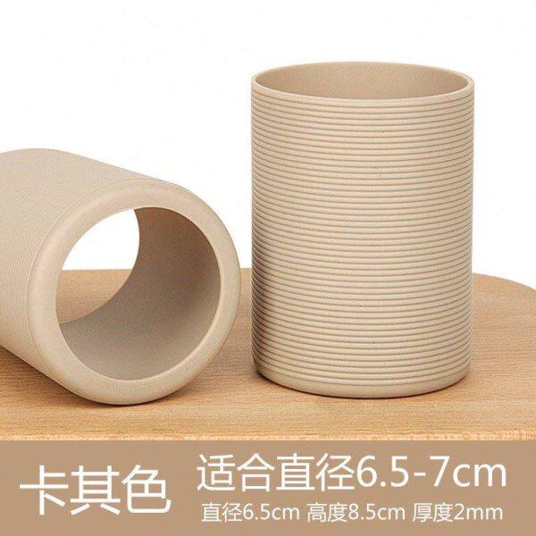 硅胶杯套隔热加厚耐磨直筒玻璃杯保护套防烫保温茶杯套防滑半身套