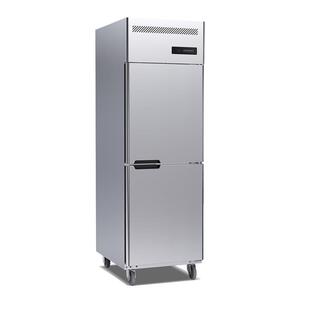 上海豪利供应SUS304不锈钢材质立式四门风冷冷冻冰箱-18～-22℃