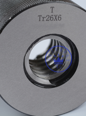 公制T型梯形螺纹环规通止规Tr26*6螺纹环规Tr26*6 8e环规T26*6