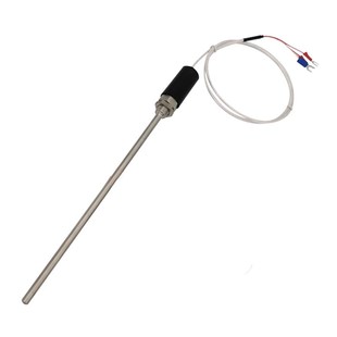 187 螺纹m12 pt100热电阻 500mm WZP L=6 橙亮仪表 450