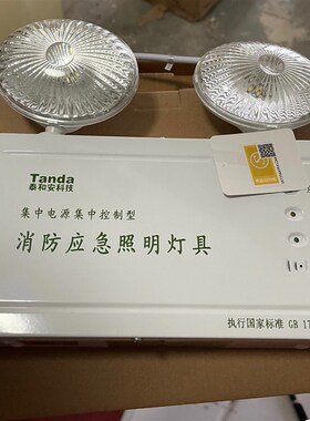 泰和安双头应急灯TS-ZFJC-E2W-6600应急灯集中电