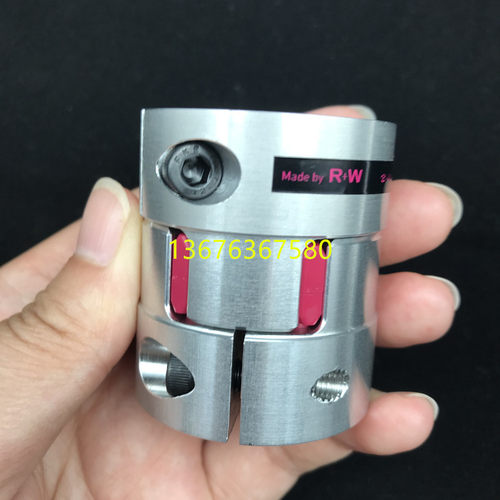 德国R+W EK2梅花联轴器/钢/减震垫块/缓冲胶圈/64sh D墨绿色 全新