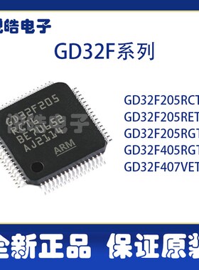 GD32F205RCT6 205RET6 205RG 405RG 407VE LQFP-64 微控制器芯片