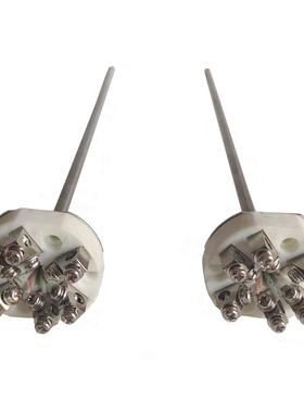 铠装热电阻芯 WZPK2-010 PT100 6 L=250mm 0-150C 双支六线制