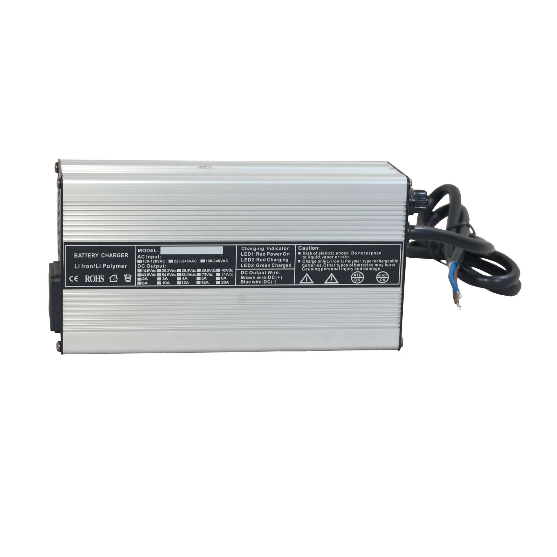 高品质智能锂离子 电动平衡车充电器 12V6A 24V3A 48V2A