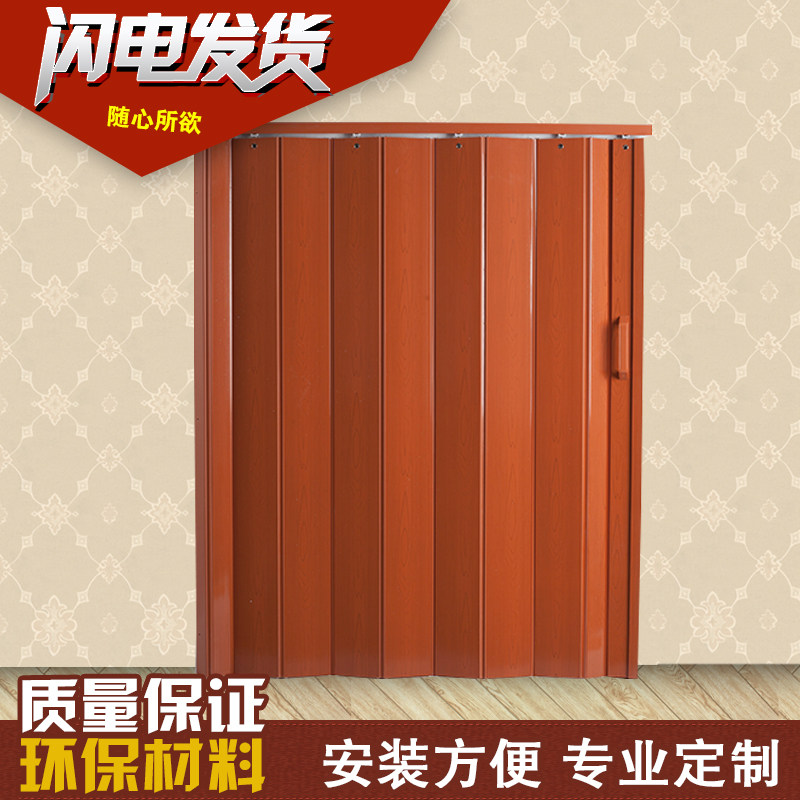 塑料门pvc折叠门室内门隔断厨房门推拉门厕所门P卫生间门pvc门移