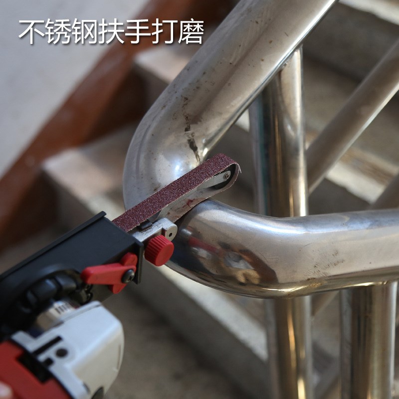 砂带机角磨砂带机头抛光机迷你砂带机角磨机配件角磨机转换砂带机