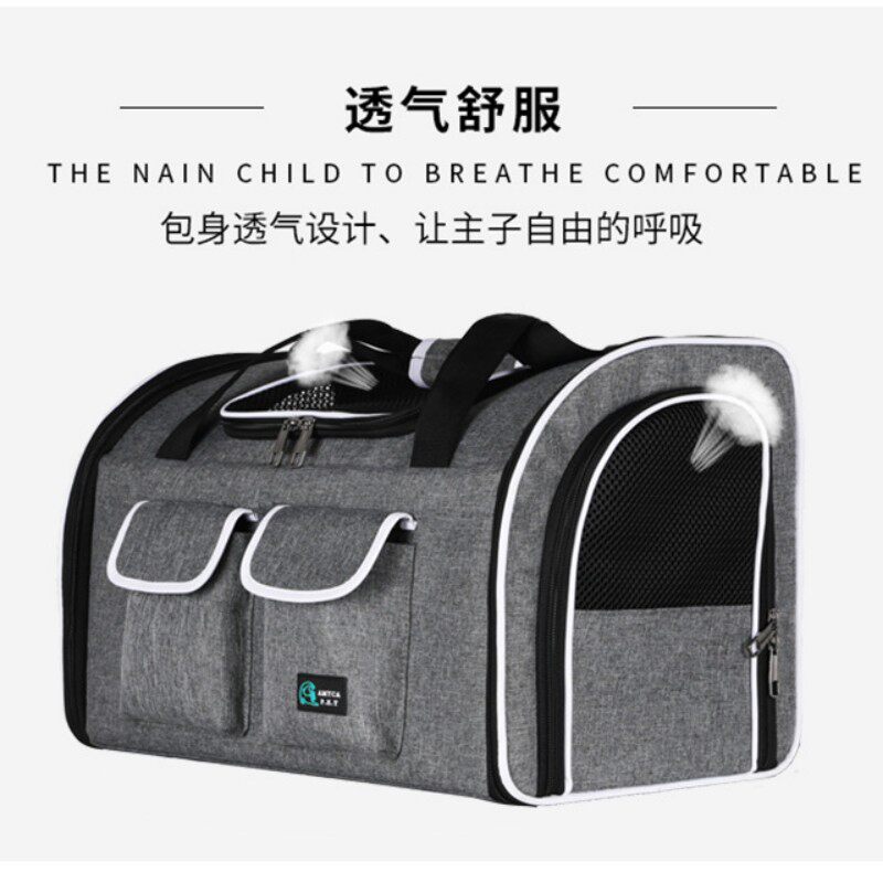 宠物背狗包外出可携式双肩包小型犬猫包大容量两只装大号20斤泰