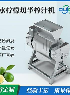 厂价销售不锈钢大型果蔬榨汁机香水柠檬柑橘切半橙子榨汁机无苦味