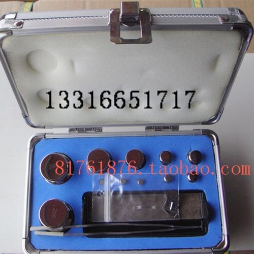 304# 不锈钢套装砝码 天平校正 标准砝码 F2等级 1mg-200g