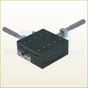 50行程交叉导轨型高精度XY轴滑台 售LY125 手动位移平台