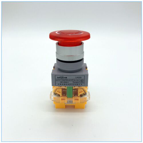 光科 LA22D 改进款  LAY37 Y090 急停带灯按钮开关 24V 220V 380V