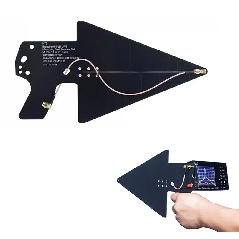 HT6 对数周期天线600M-10G EMI EMC天线 6GWi-Fi UWB宽带定向天线