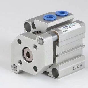 亚德客薄型带导杆气缸TACQ25 TACQ32X5X10X15X20X30X35X40X45X50S