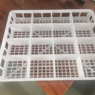 金线莲组培筐12格托盘实验室高温灭菌玻璃瓶周转筐塑料育苗组培盘