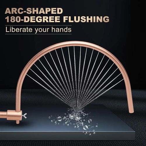 跨境可便捷水循环冲洗头加装洗头床陶瓷盆通用弯管头疗配件升级版