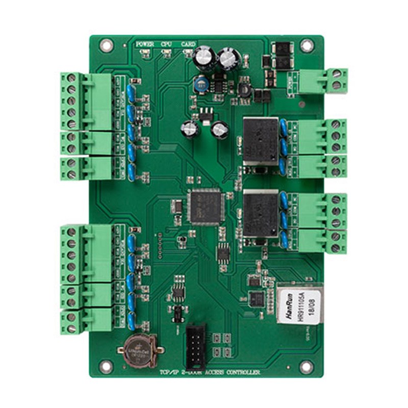 单门门禁控制器NC-6012密码刷卡门禁控制版工业级单门双向门禁控