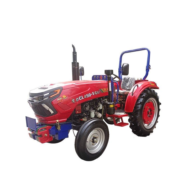 CL450-1多路阀四轮方向盘柴油电启动拖拉机大棚菜园用低矮拖拉机