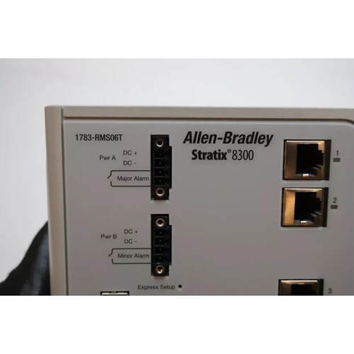 Allen Bradley 1783-RMS06T Stratix 8300 30v-dc 以太网交换机系