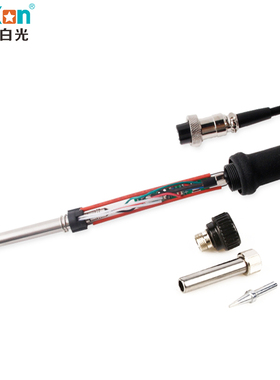 白光LF202电烙铁手柄BK2000A高频涡流焊台90W手柄VH90铁芯6孔焊笔