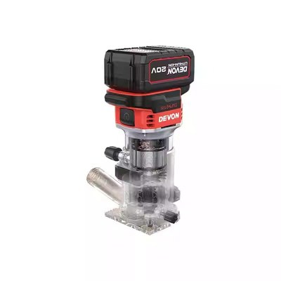 大有锂电无刷修边机1328充电式开 槽机电动木工开 槽神器