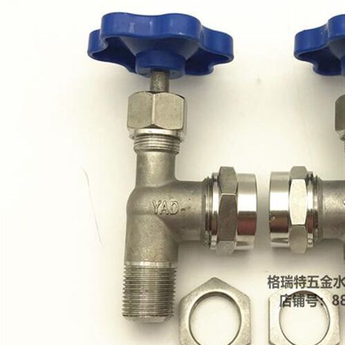 丝扣考克201/304不锈钢液位计阀不锈钢玻璃管水位计考克X29W-16P