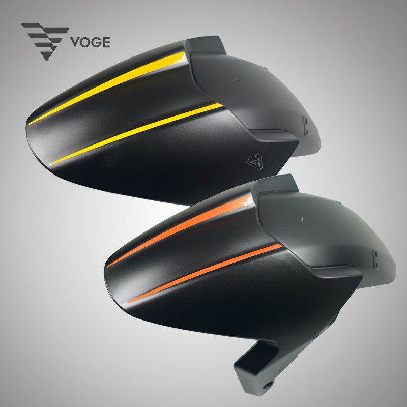 隆鑫VOGE无极机车LX500-R 525R原装护泥壳前叉泥板前挡泥板