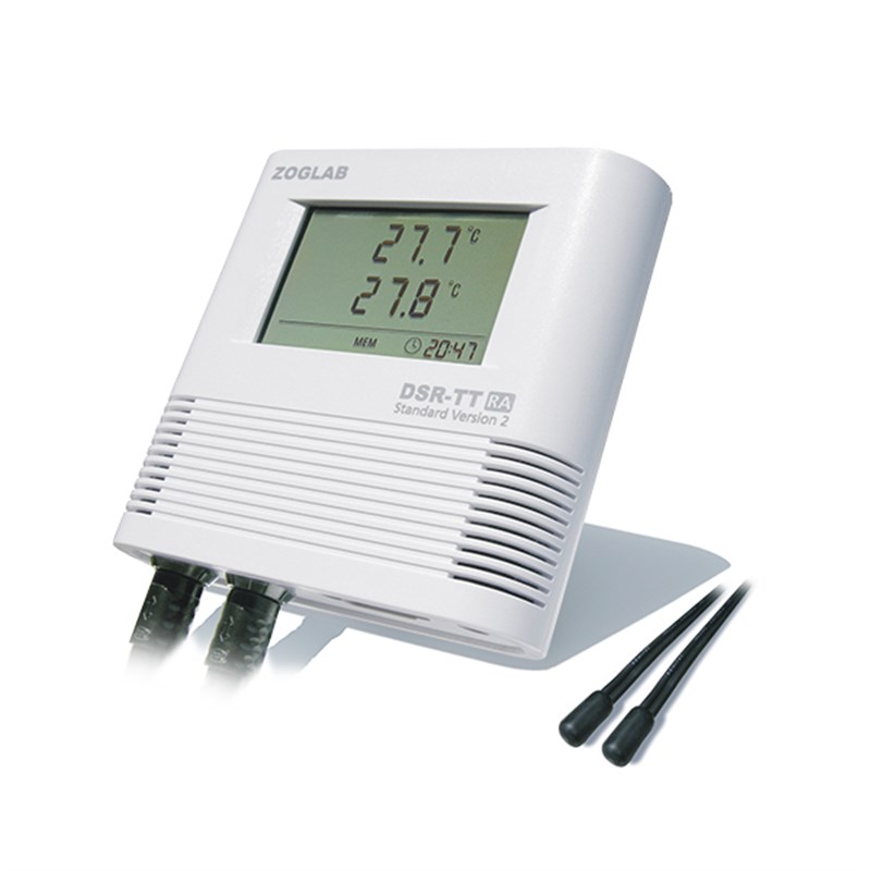 ZOGLAB佐格DSR款TT双温度记录仪工业进口外置监视器强大组网计湿