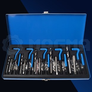 131件螺纹护套丝攻修护组螺纹修理组套螺纹丝攻修复工具M10M8M5M6