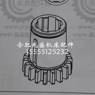 L68 机床配件大河机床z525立式 钻床变速箱齿轮z18