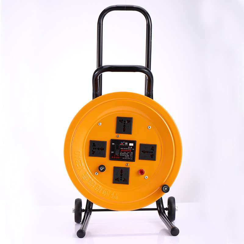 野豹加厚220v/300轮式电缆盘（W-W63AZ3）移动电缆盘