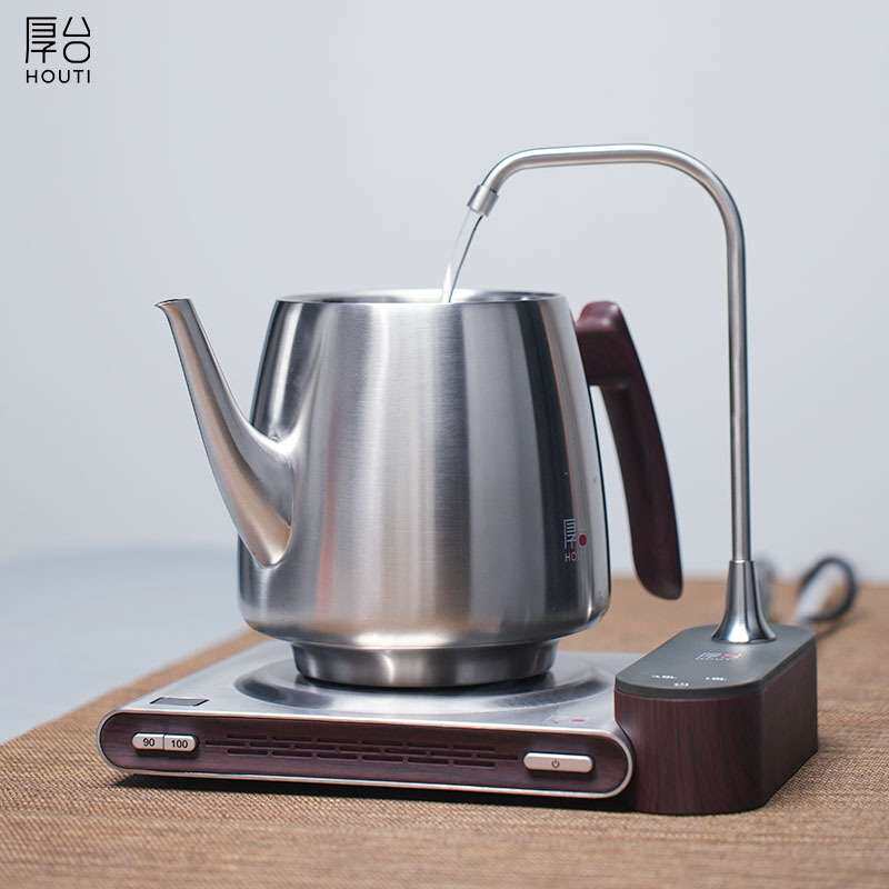 厚台上水器电动家用桶装水抽水自动吸水台式小型茶道出水器