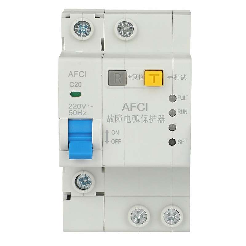 故障电弧保护器断路器中一 厂家现货1P+N ZY-AFDD C16防火