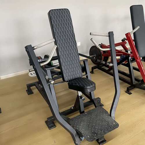 坐胸推教练健身房商业挂件推胸设备 FLEX SEATED CHEST PRESS