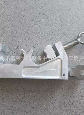双头锁杆线夹ZF011610防触电绝缘跳线夹铝合金锁杆夹垂直型