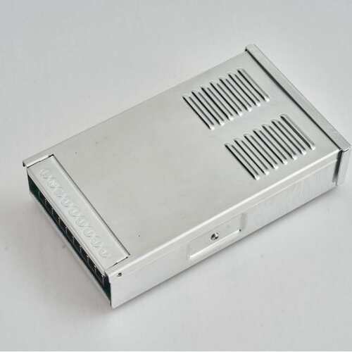 明纬户外半灌胶防雨开关电源24v400w静音款防雨电源led广告专用