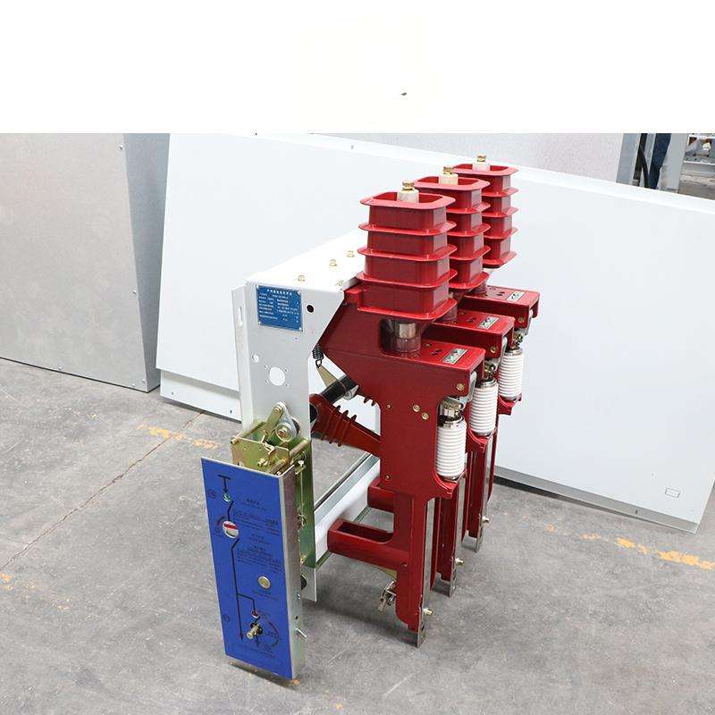 10KV户内高压真空负荷开关fzn25-12rd/125A-63a熔断器组合