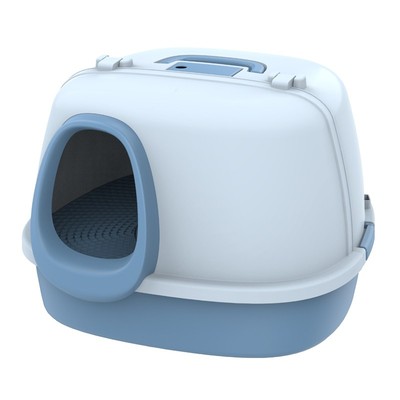 长通道猫砂盆全封闭走廊式防带砂超大厕所隔臭防外溅猫咪用品屎盆