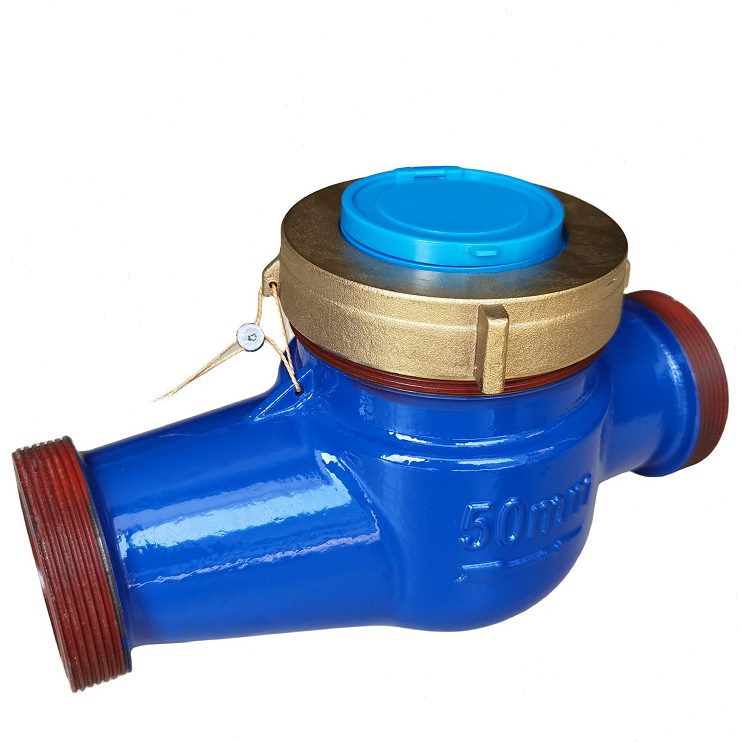 甄选2寸丝口螺纹水表DN50丝扣水表干式水表63管专用旋翼式水表50