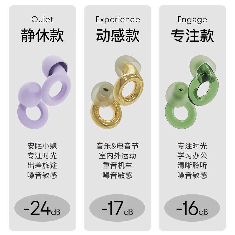 硅降噪耳塞觉睡眠专用CzrICQoK音胶套防睡噪拒绝内耗无效沟通专注