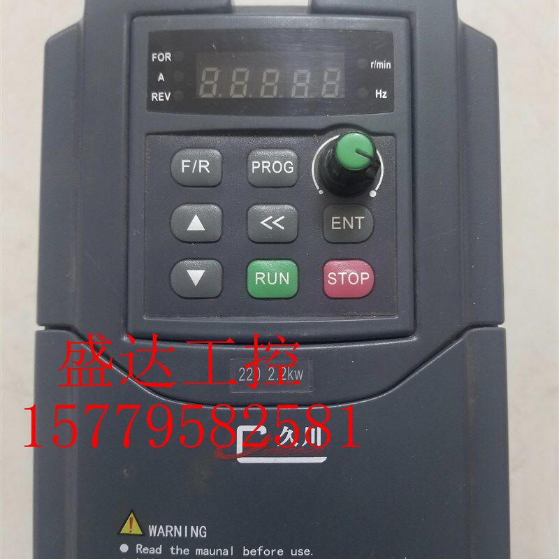 久川变频器 2.2KW 220V JC02R2A2 L-V1W.0 质量保证