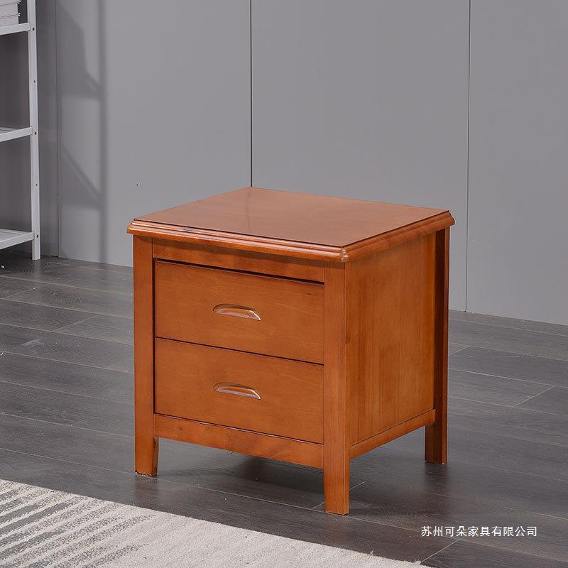 公寓床现代简约1.2米1.5米酒店宾馆宿舍单人床实木框架优质橡木床