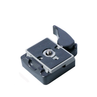 498RC2 板夹座496RC 804RC2脚架云台夹座 14快装 适用曼富图200PL