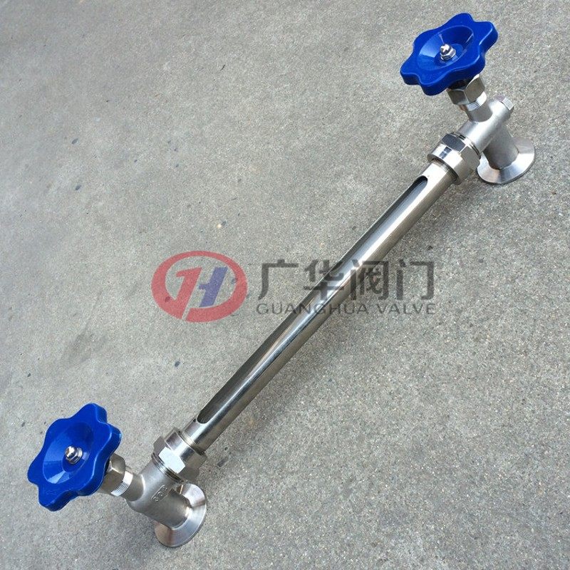 304不锈钢快装式玻璃管液位计外套不锈钢管卡箍水位计长短可订做,鲜花速递/花卉仿真/绿植园艺,洒水/浇水壶,淘宝优惠券,粉丝福利购,淘宝优惠卷