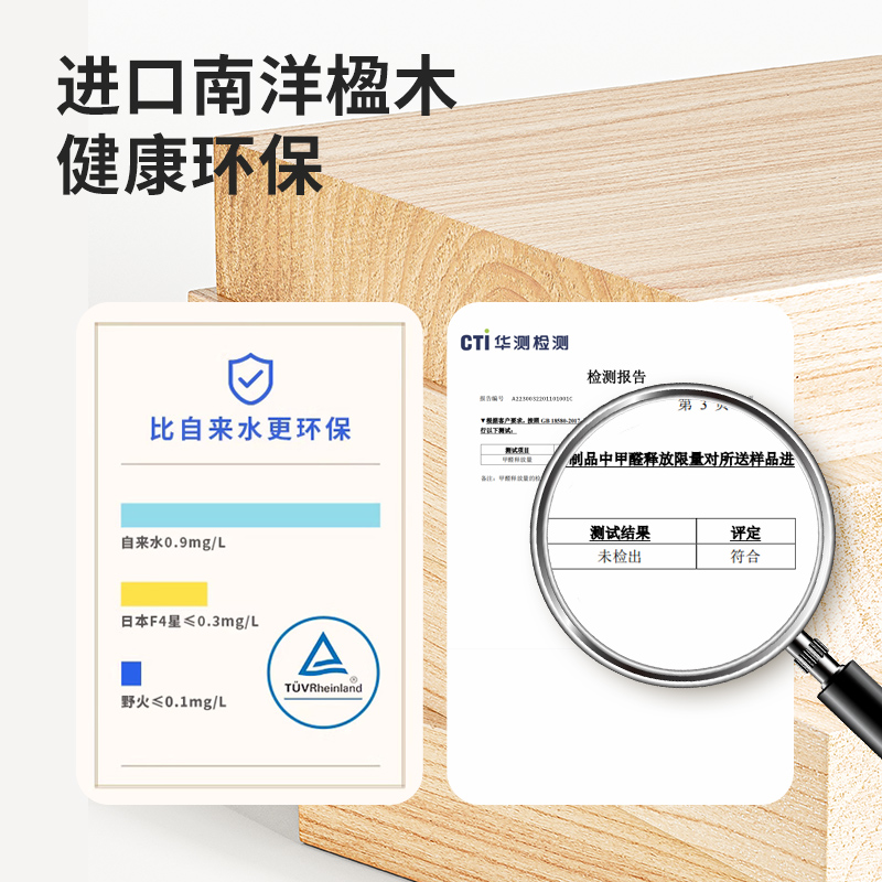 儿童学习桌实木书桌小学生家用写字桌椅套装桌灯一体可升降课桌椅