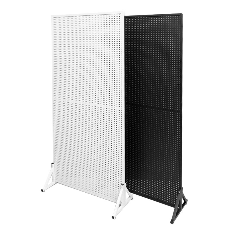 洞洞板落地展示架手机配件饰品超市货架五金工具多功能收纳置物架