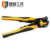 甄选源头工厂德瑞HS D2三合一压线剪线剥线钳子多功能自动剥线