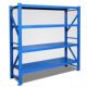甄选仓储货架轻型中型货架工厂库房仓库落地加厚货物货架多层展示