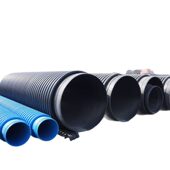 甄选东立HDPE克拉管大口径聚乙烯排污下水管道市政强缠绕克拉管