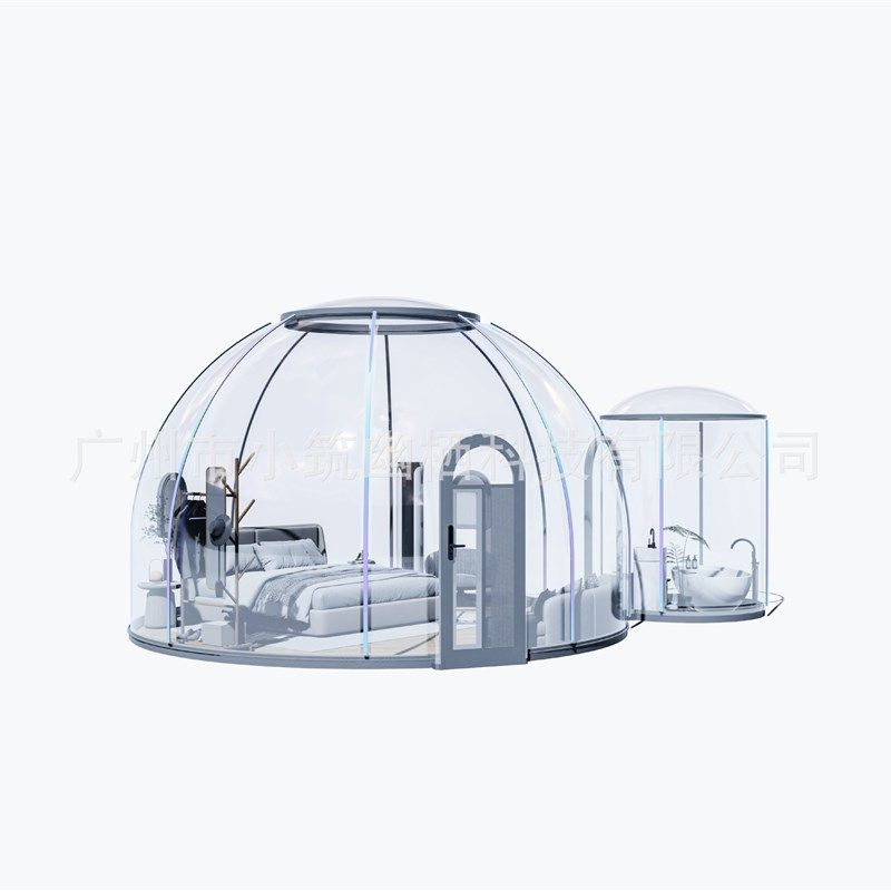 PC透明户外星空房帐篷房阳光房泡泡屋创意设计一室一卫25大床房,橡塑材料及制品,工业陶瓷,淘宝优惠券,粉丝福利购,淘宝优惠卷